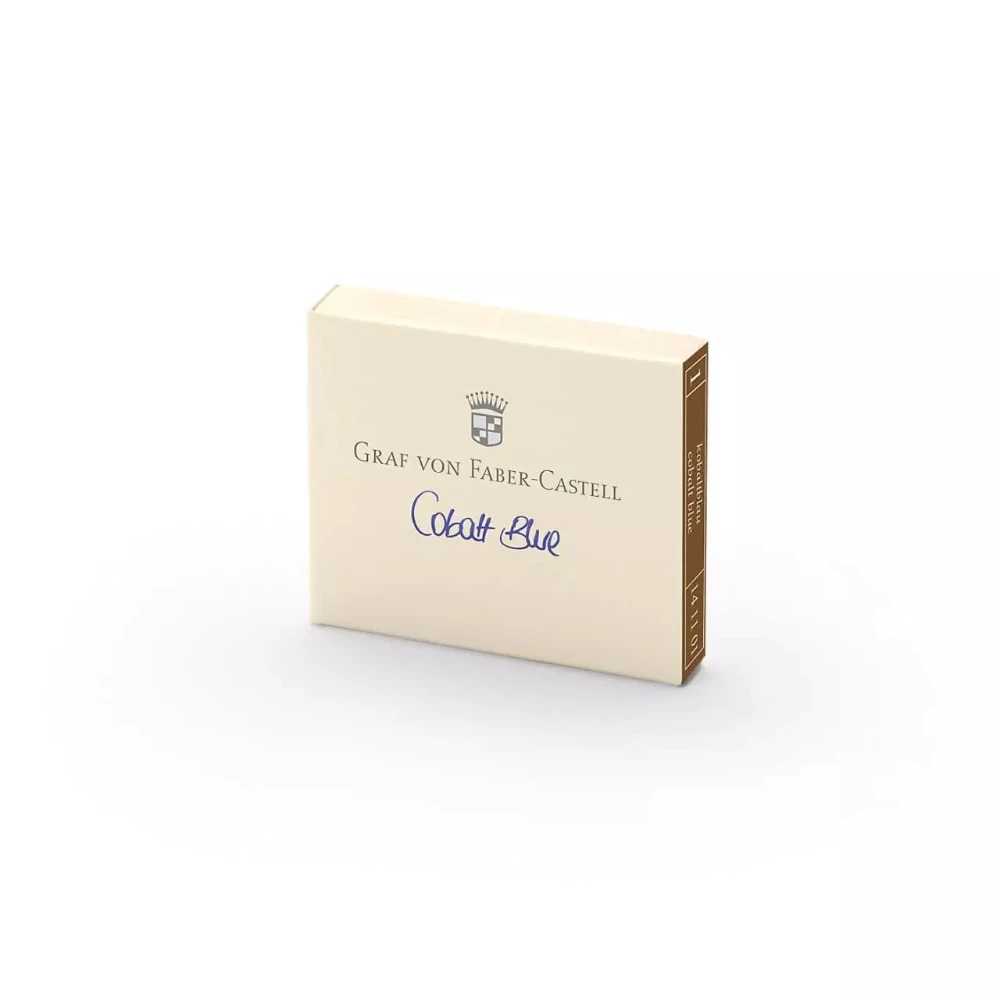 Graf von Faber-Castell Tintenpatronen 6er cobaltblau