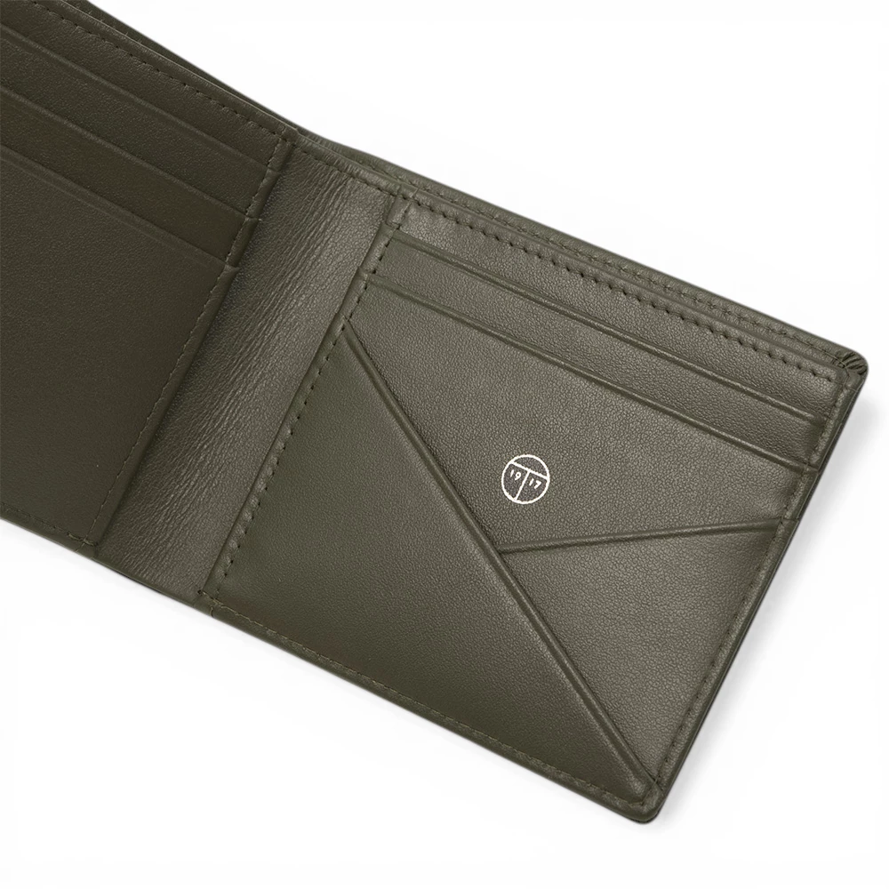 Portemonnaie Leder Rangergrün