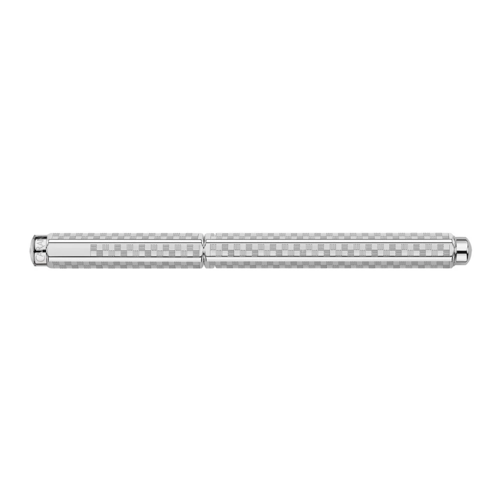 Caran d'Ache Ecridor Damier Kugelschreiber Platin