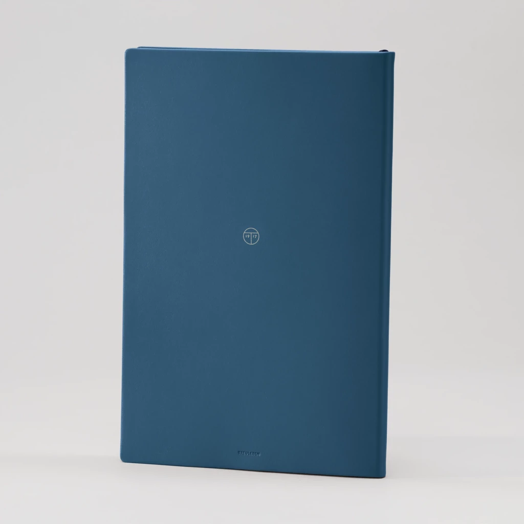 Notizbuch L Liniert Preußischblau