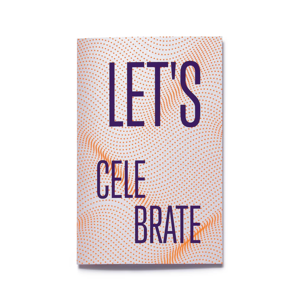 Grußkarte "Let's celebrate" Dots