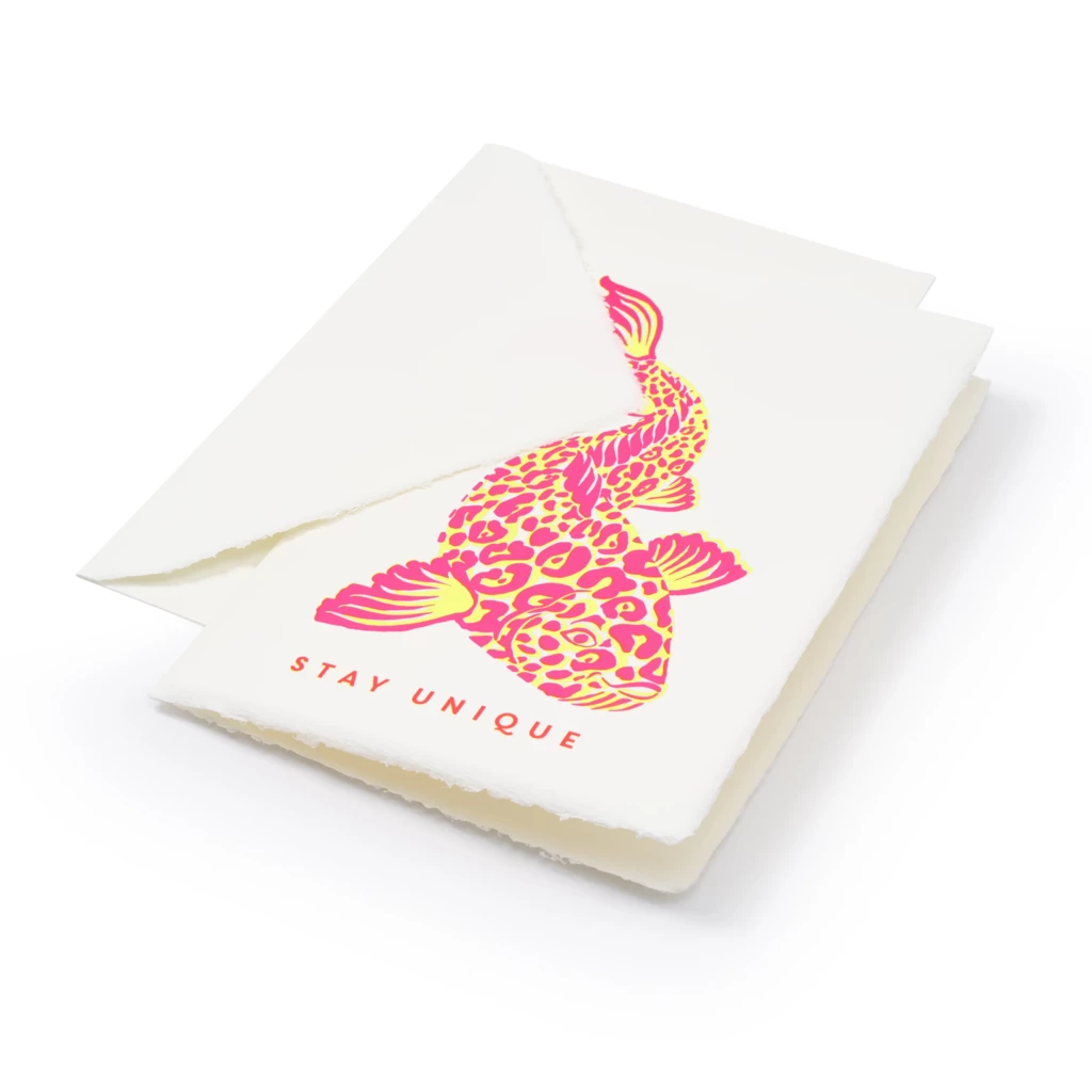 grusskarte_stay_unique_buetten_2 Grußkarte Stay Unique Bütten