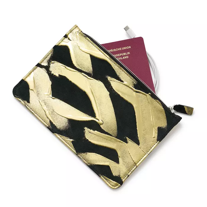 pouch_mit_zip_leder_4.jpg Leder Pouch mit Reißverschluss Schwarzgold
