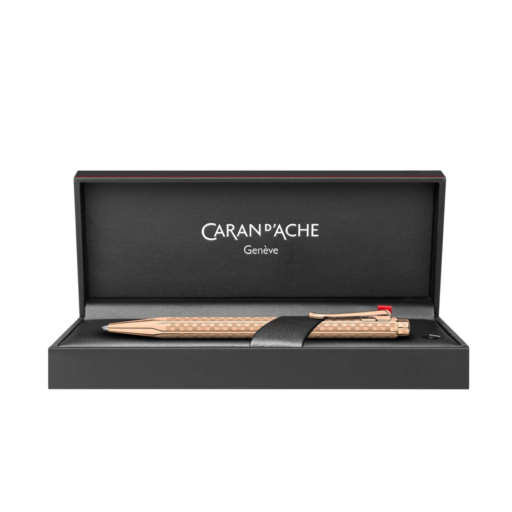 Caran d'Ache Ecridor Damier Kugelschreiber Roségold