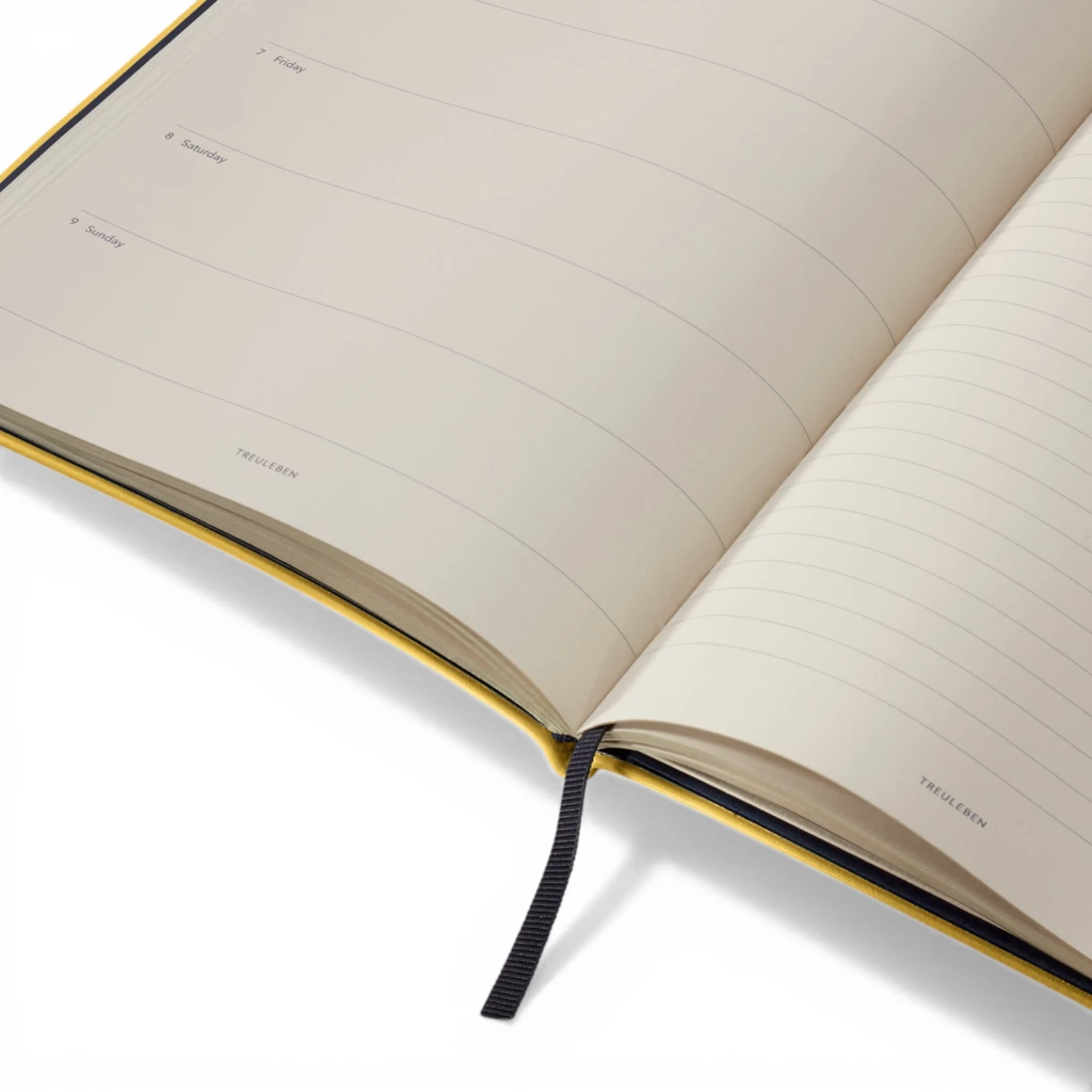 8-Days-a-Week Calendar M 2026 Mustard