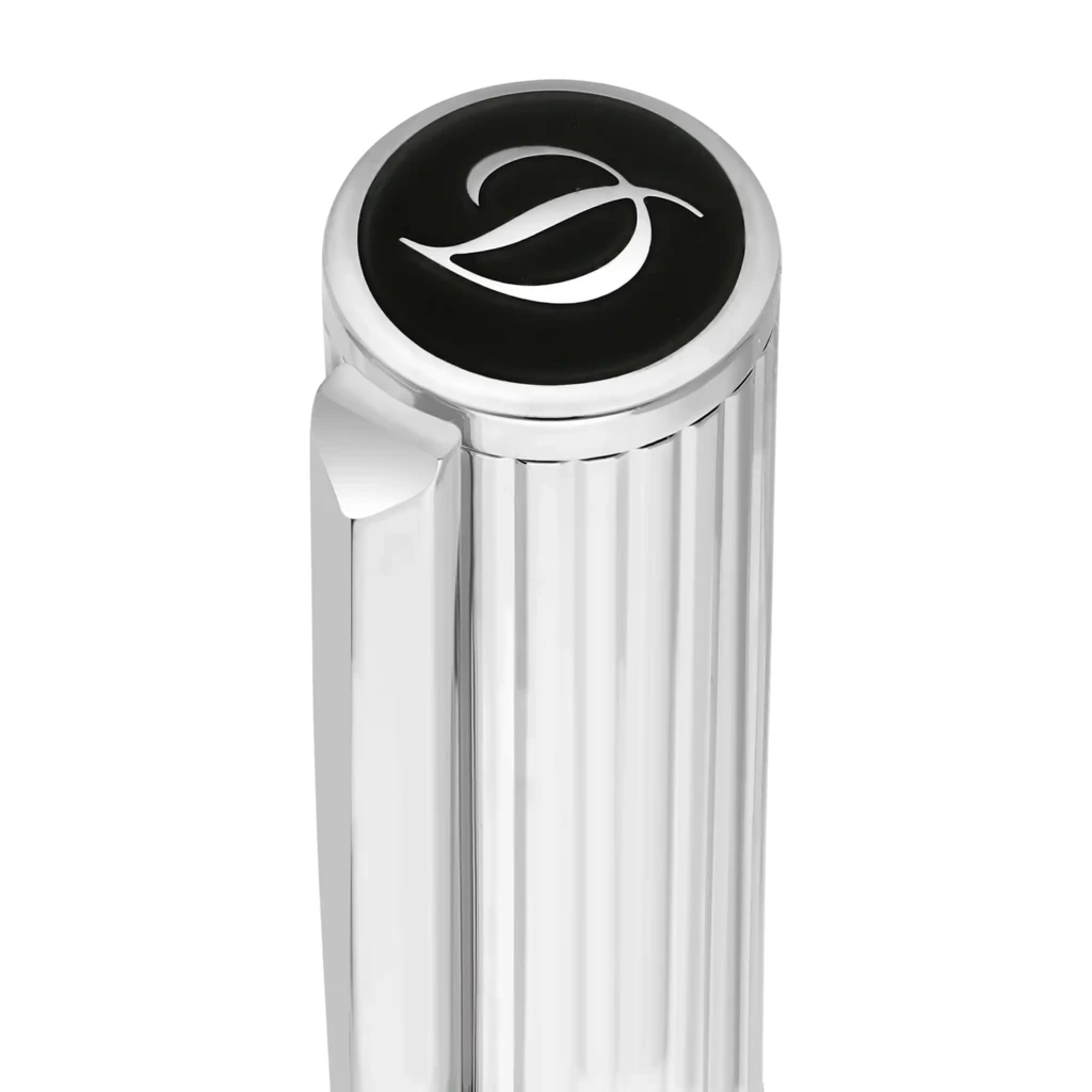 S.T. Dupont Füllfederhalter D-Inital DT Schwarz/Chrom