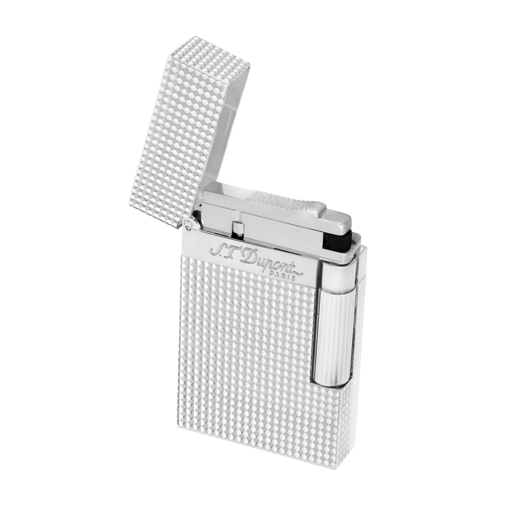 S.T. Dupont Feuerzeug LIGNE 2 Silber