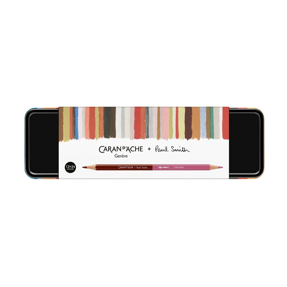 Buntestifte Caran d'Ache 13 stk BICOLOR SET PAUL SMITH