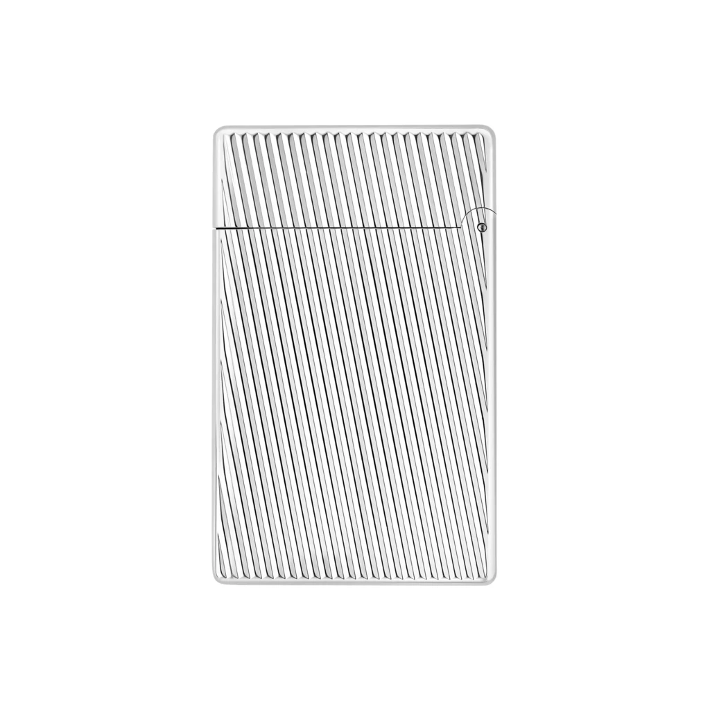 S.T. Dupont Feuerzeug INITIAL Silber