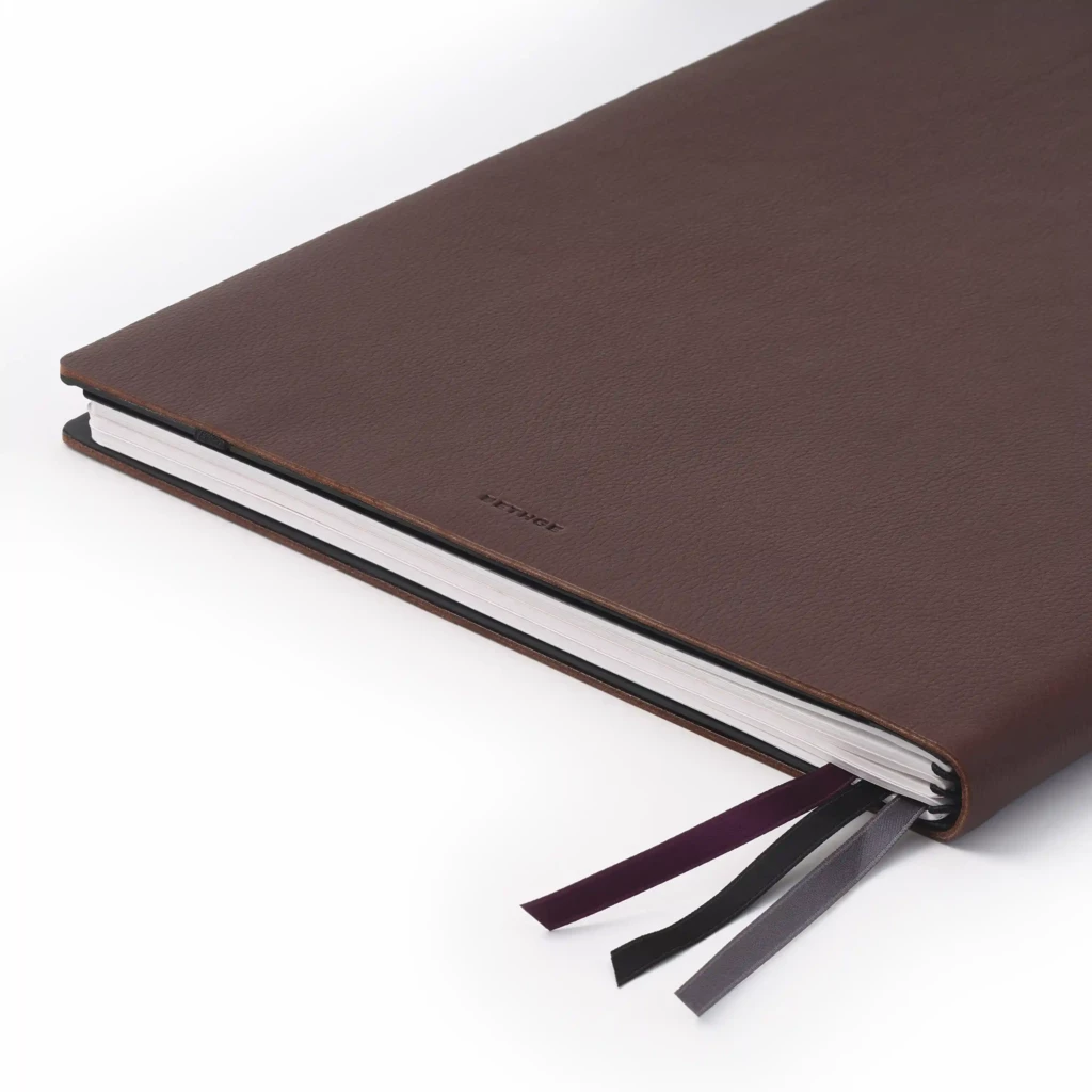 Whitebook XLX Lederhülle Calf Soft Capuchino