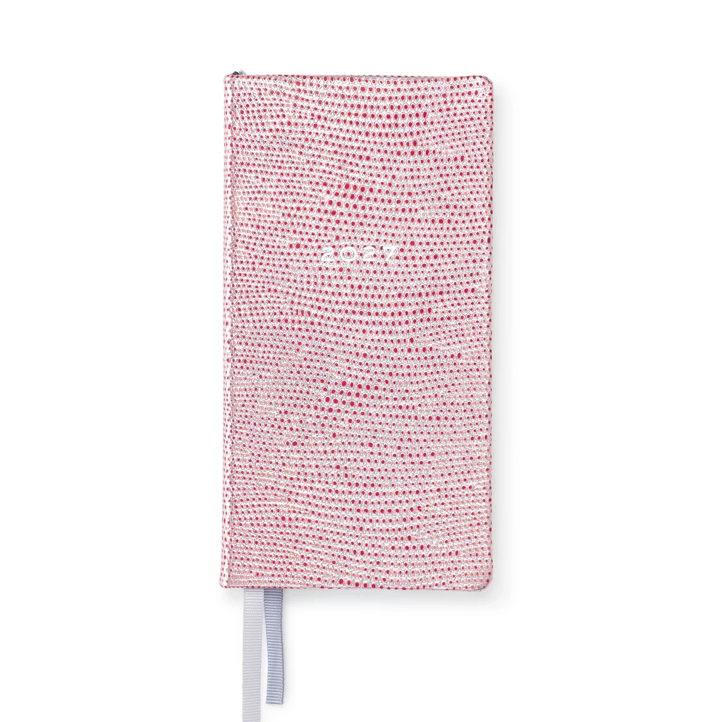 Taschenkalender 2027 Silver Red