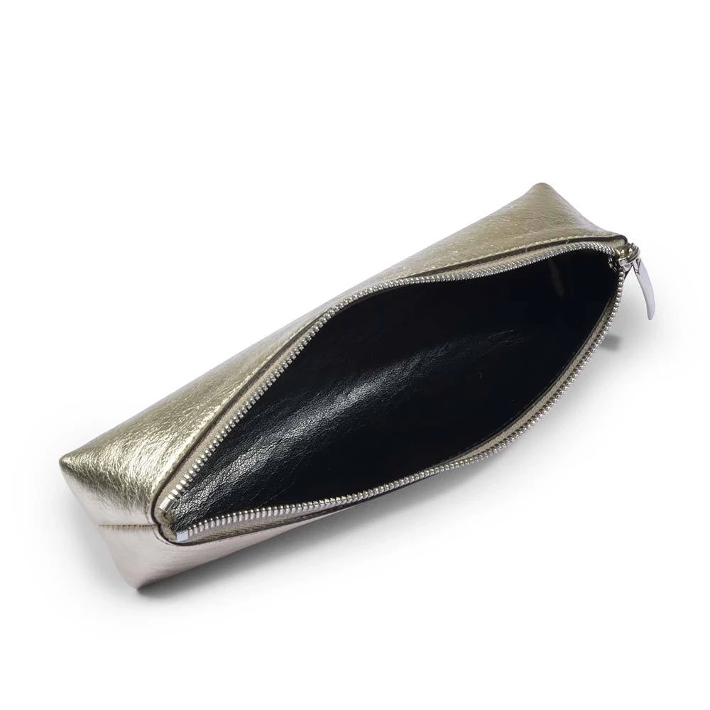Federmappe Leder Platin