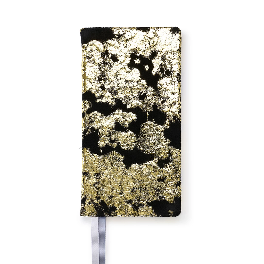 Taschenkalender 2027 Black Gold