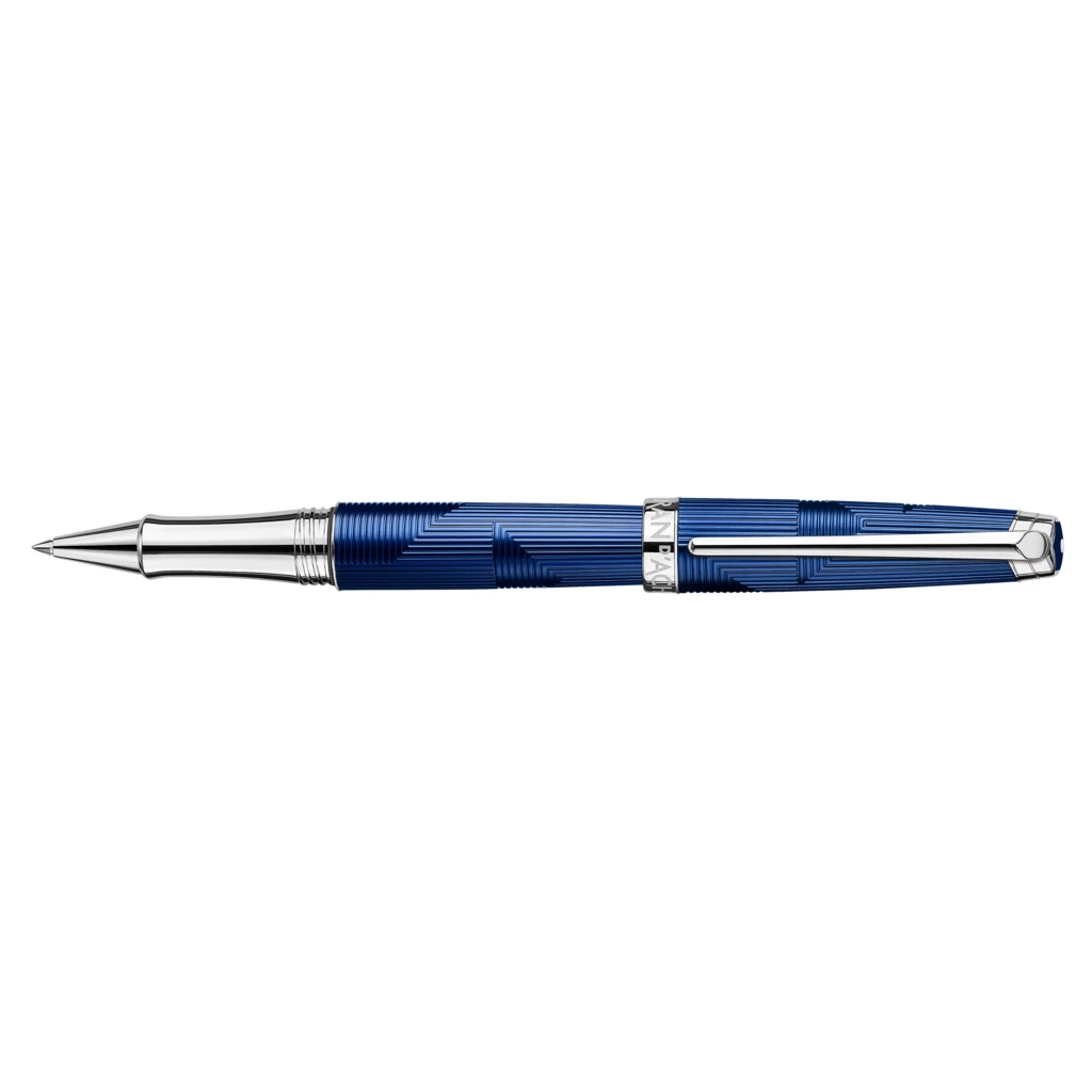 Caran d'Ache Tintenroller Léman Bleu Marin rhodiniert