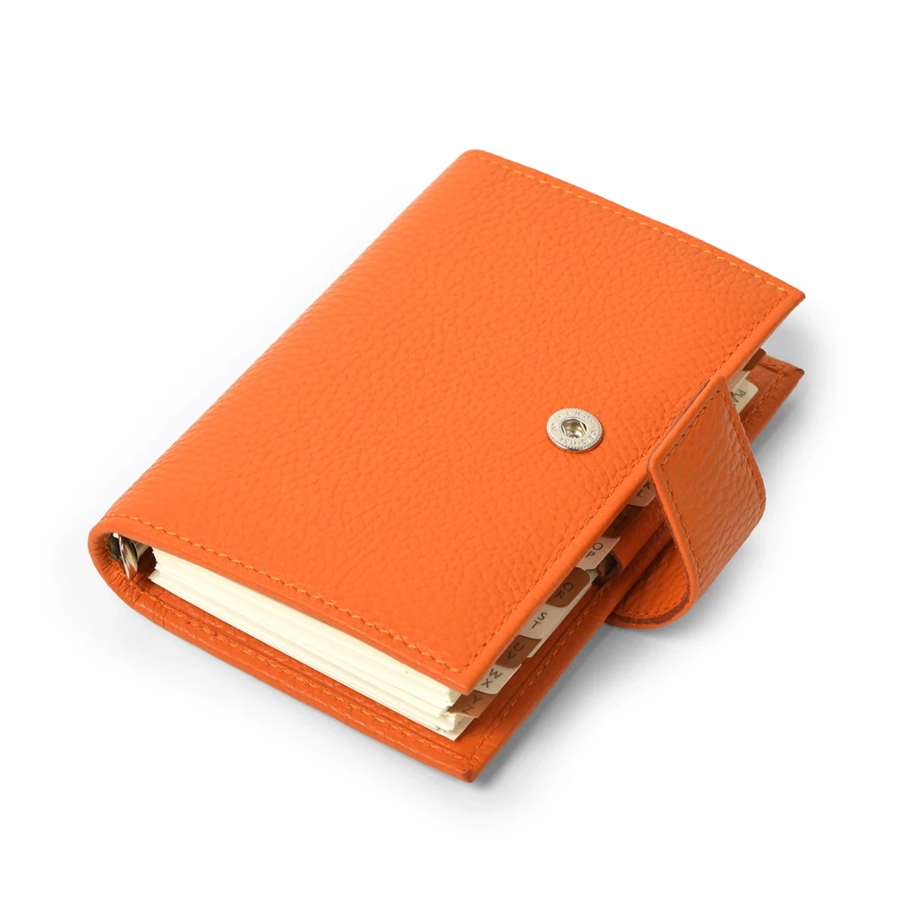 Terminplaner Pocket Adri Leder Orange