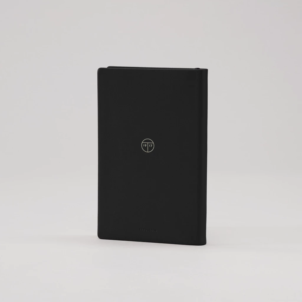 Notizbuch S Blanko Schwarz