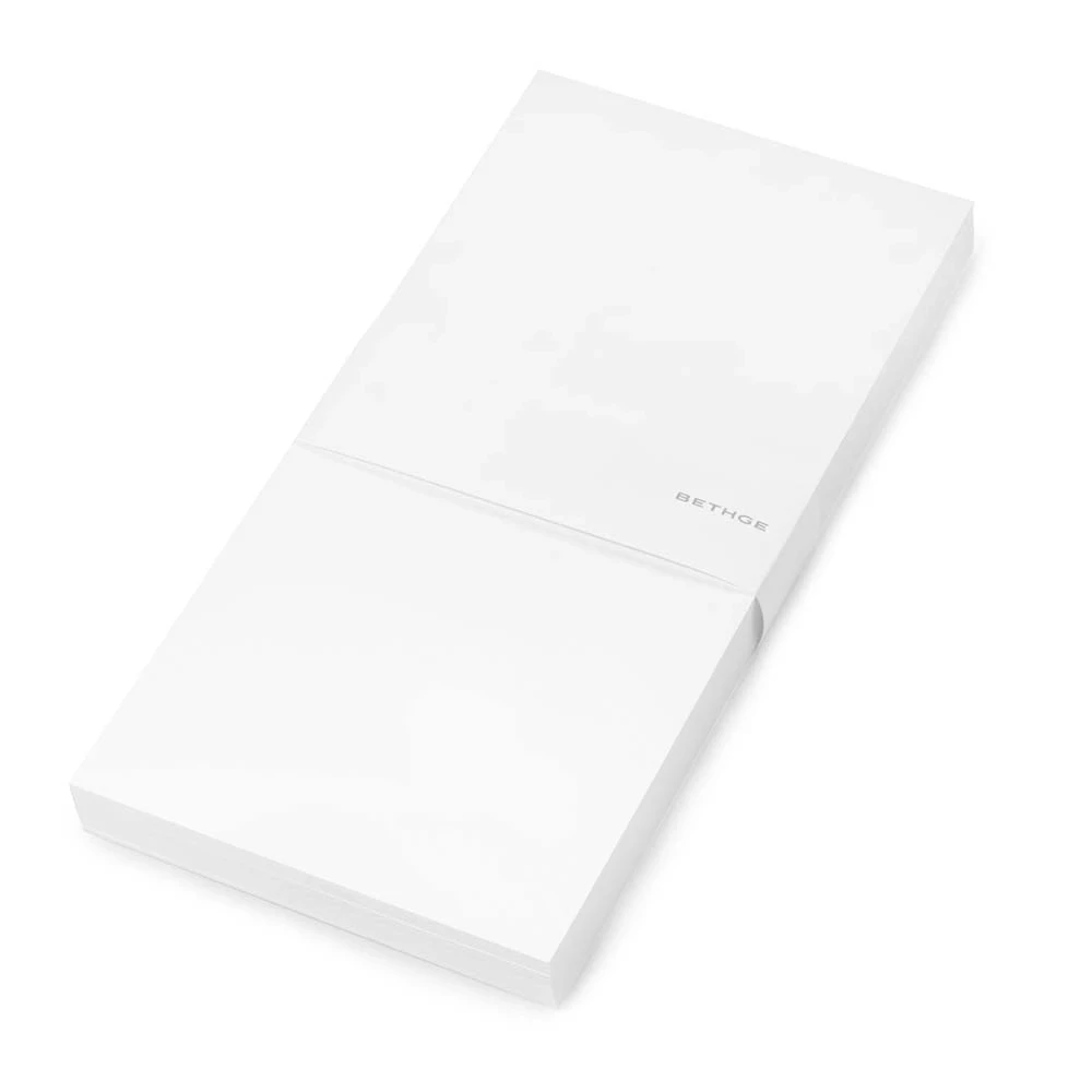 Briefkarten DIN Lang Weiß 50 Stück