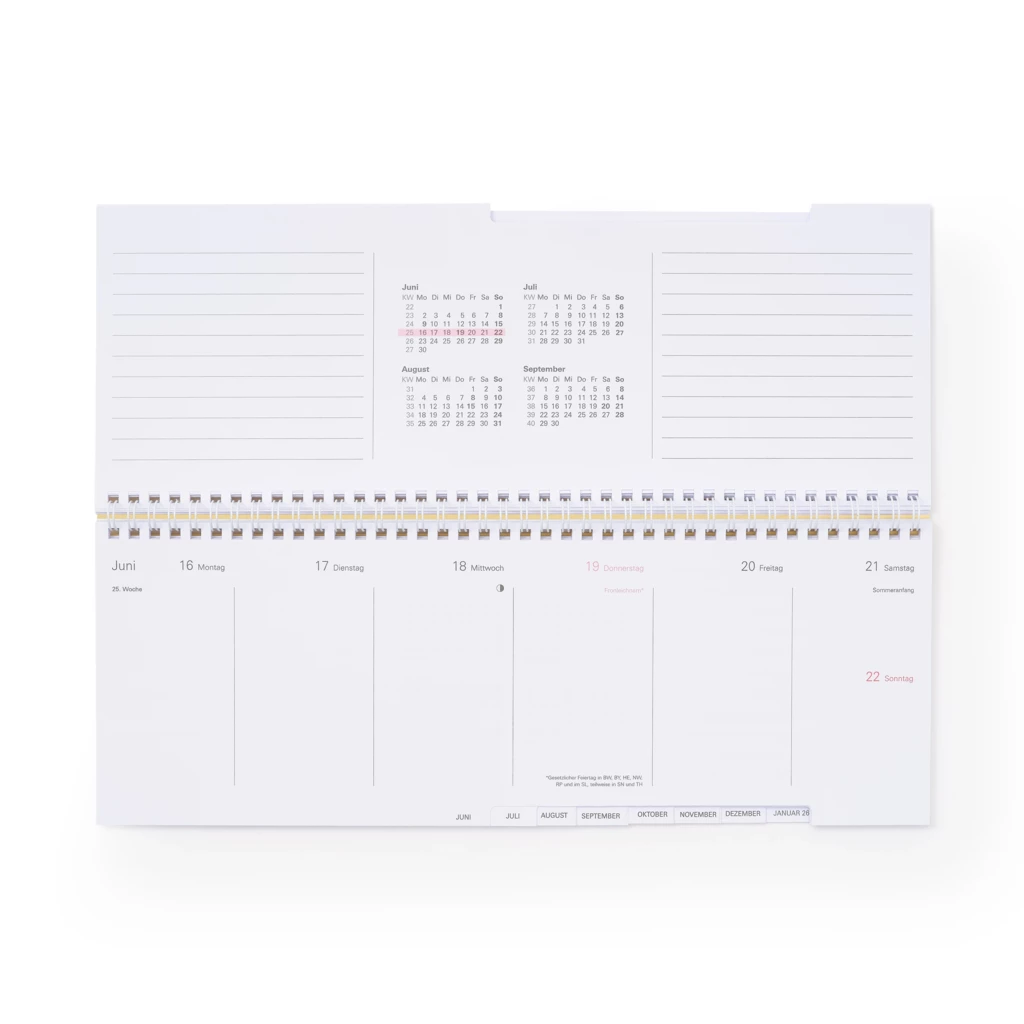 Kalender Disponent 2026