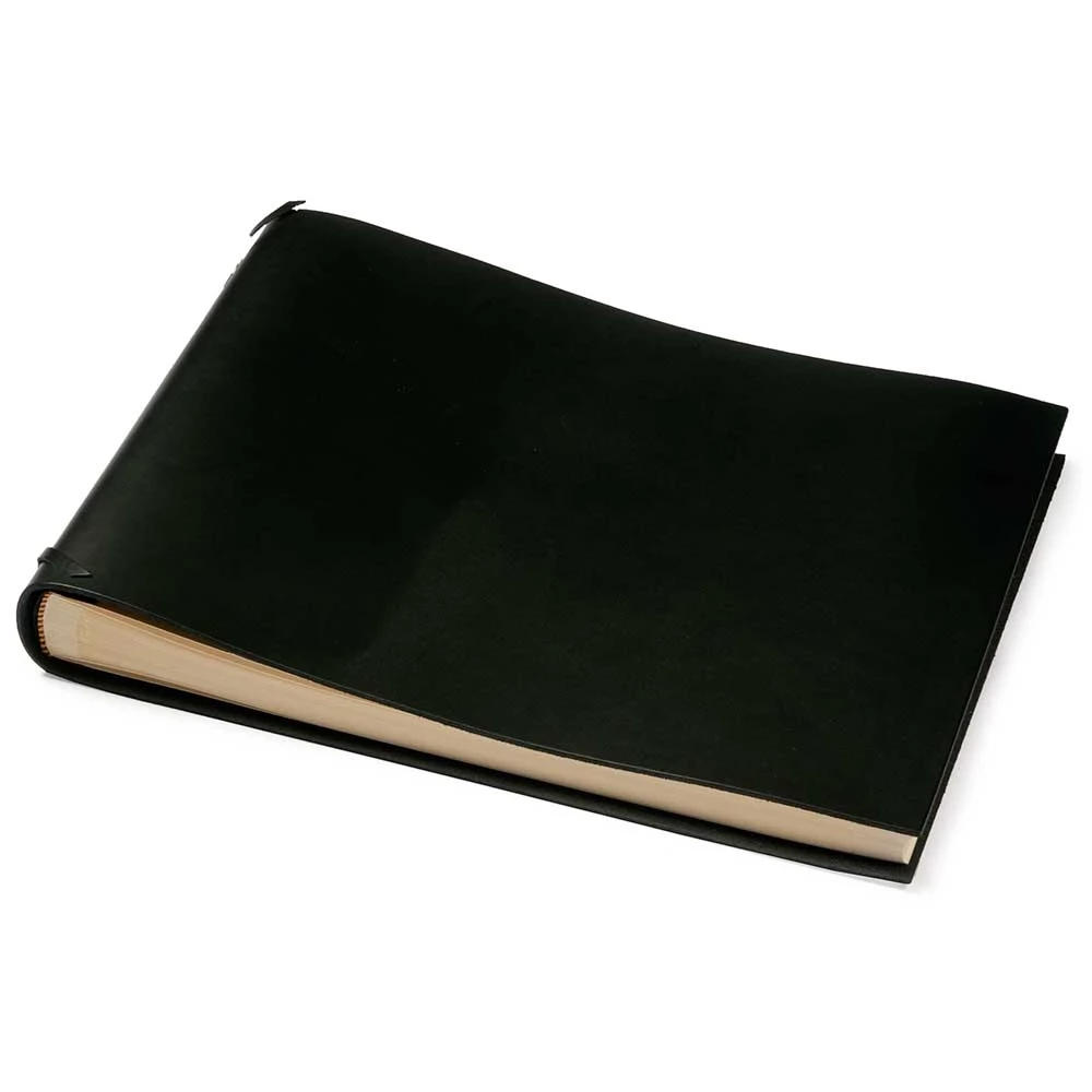 Leder Fotoalbum 30 Blatt Taupe