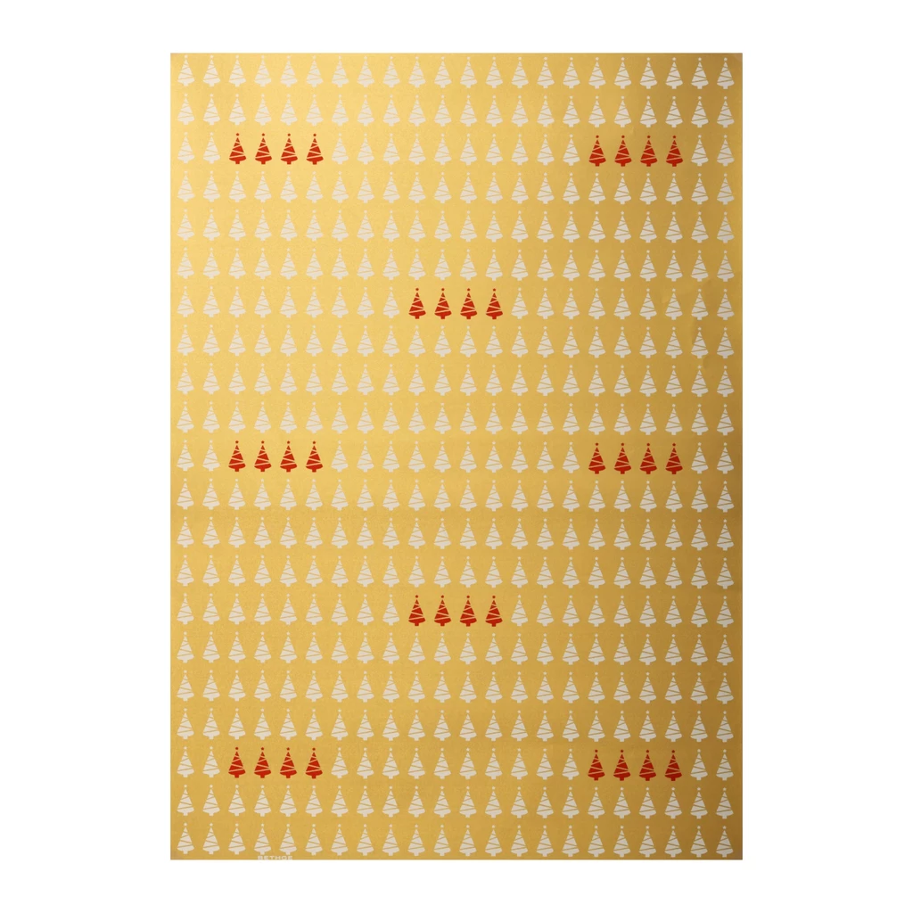 Geschenkpapier Tannenwald 3er-Set