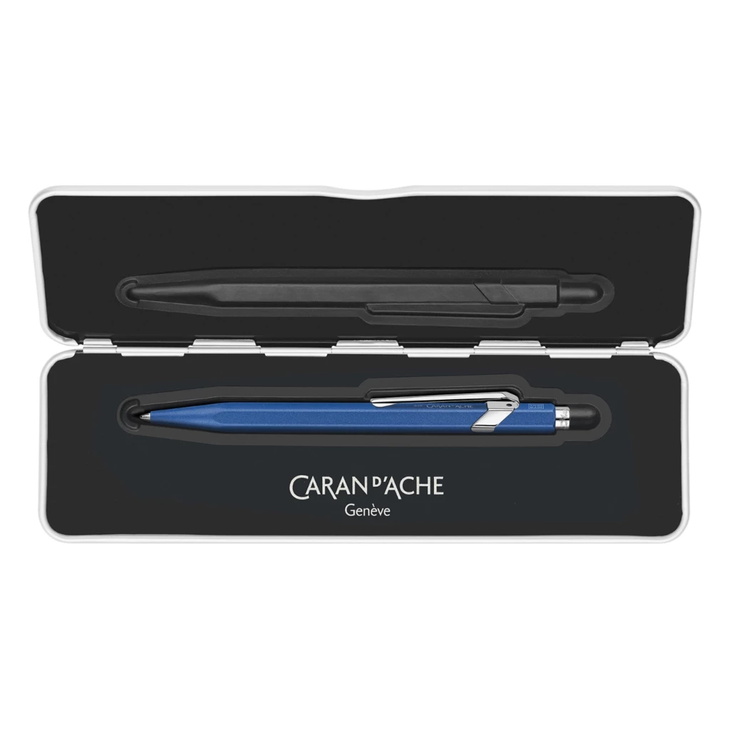 Caran d'Ache Kugelschreiber 849 Colormat-X Blau