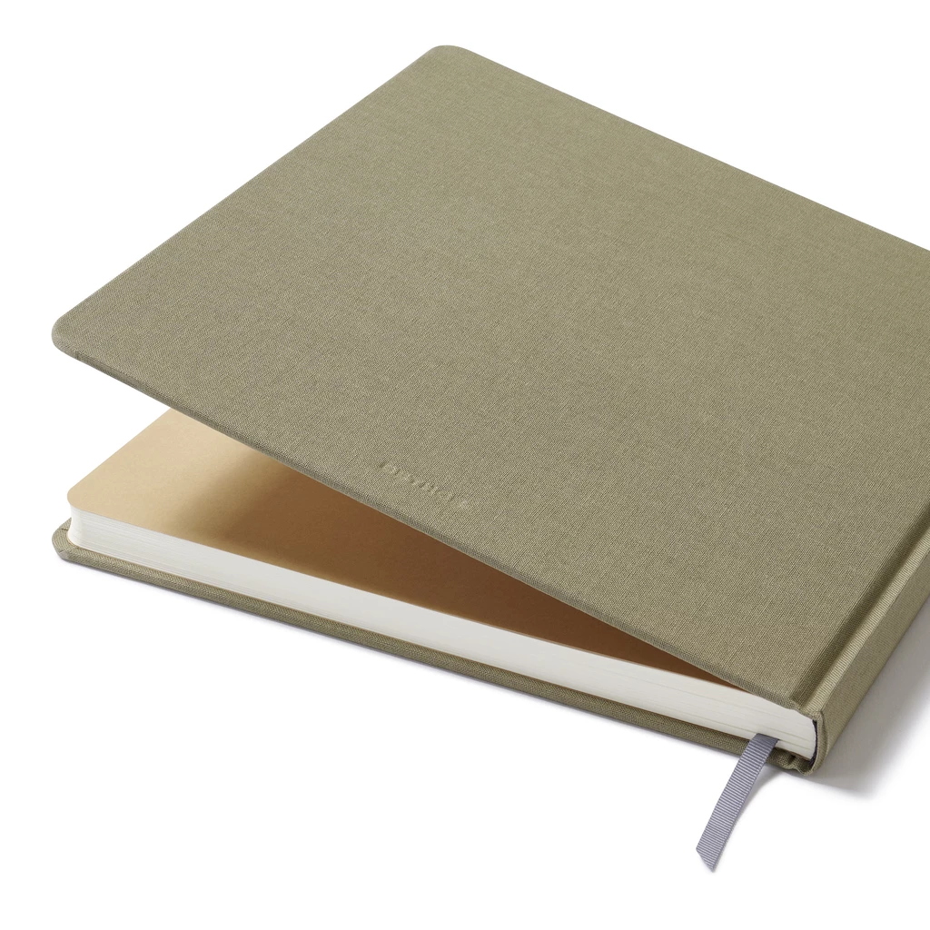 Gästebuch 180 Seiten Champagne Leinen