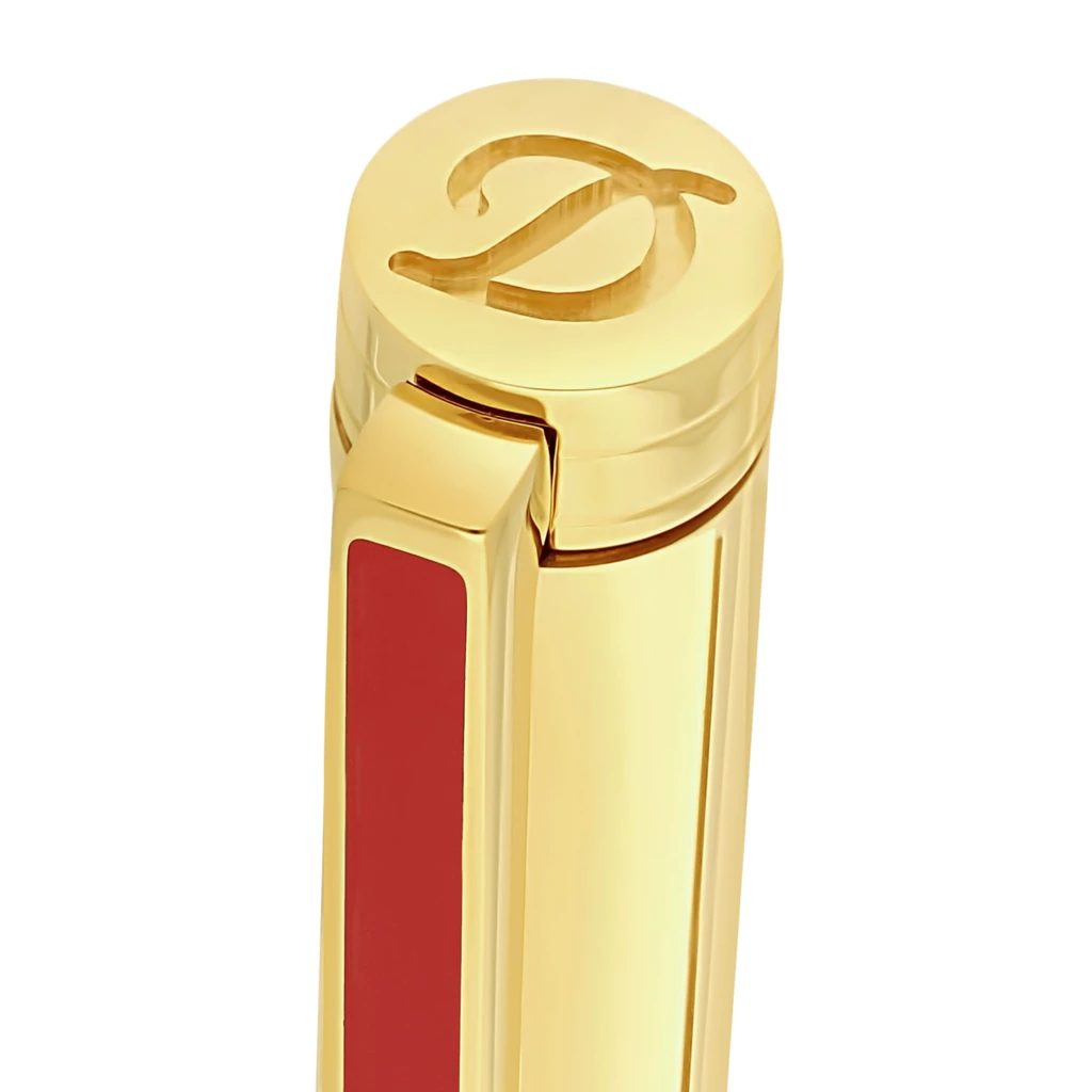S.T. Dupont Kugelschreiber Classique Lines Gold