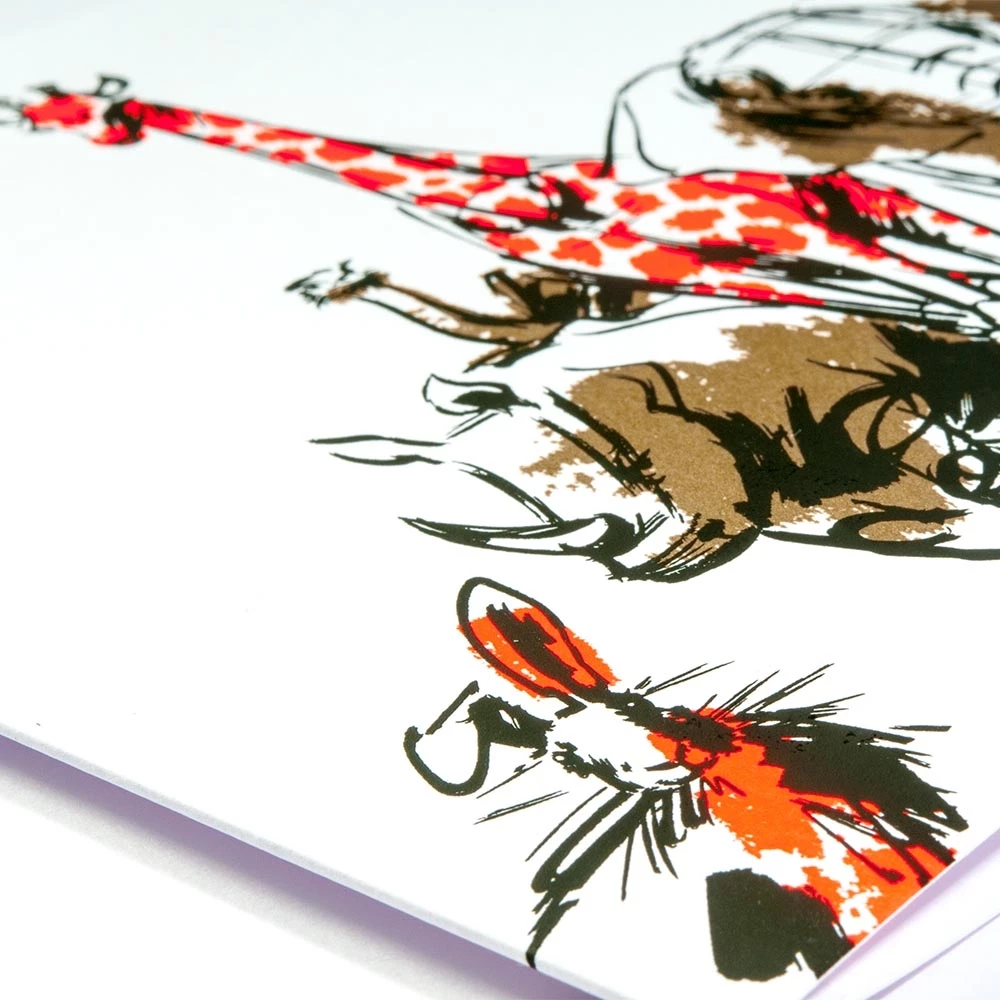 Grußkarte Coming home