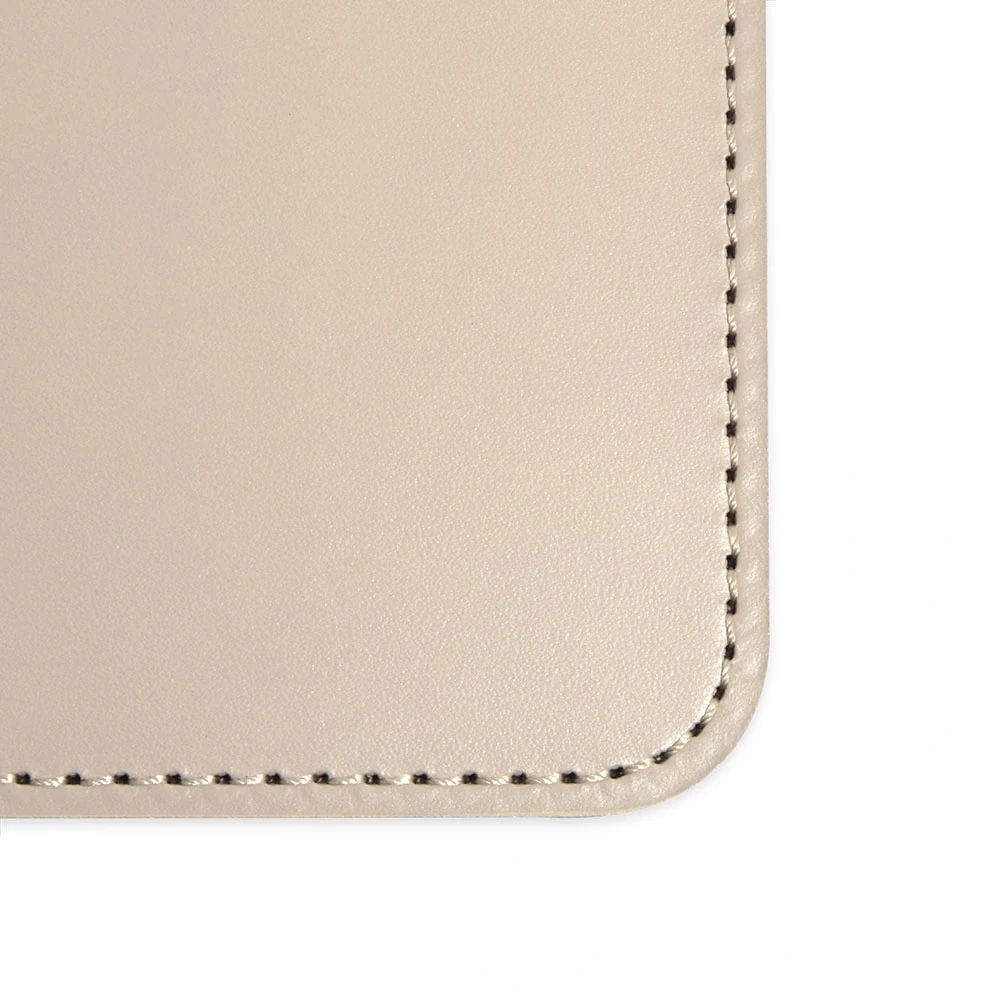 Mauspad Leder Taupe