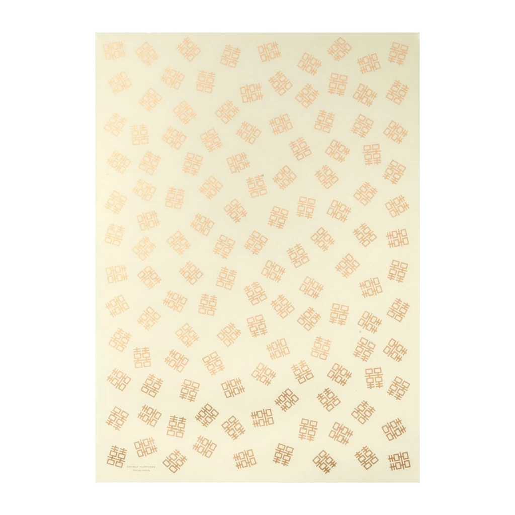 Geschenkpapier Double Happiness 3er-Set
