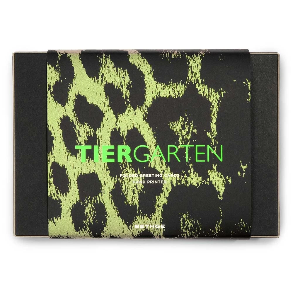 Acht Grußkarten in hochwertiger Geschenkbox - Set Tiergarten