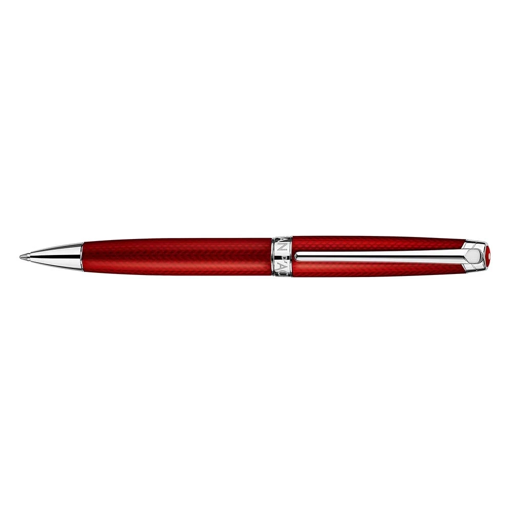 Caran d'Ache Kugelschreiber Léman Rouge Carmin vers./rhod.