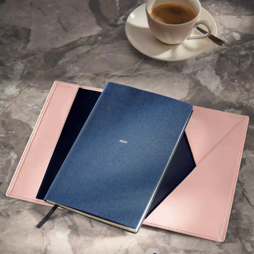 Treuleben Journal Jacket Leder Rosa