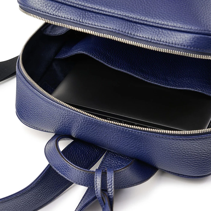 Rucksack Adri Leder Dunkelblau