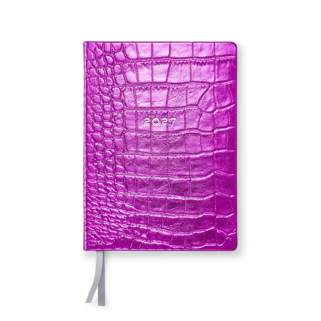 Wochenkalender Notizen 2027 Wild Pink