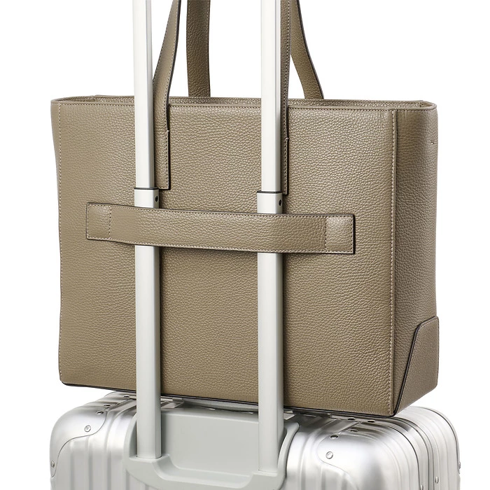 Business Shopper Leder Taupe