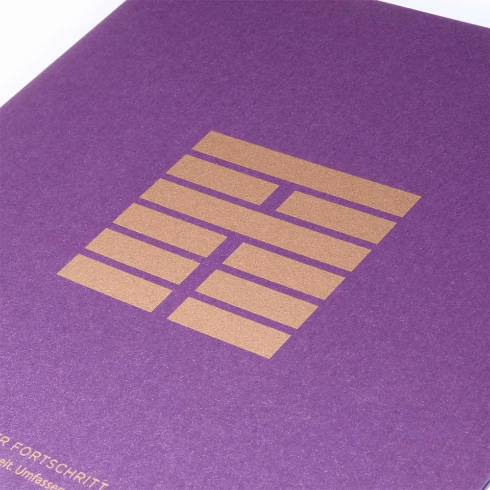 Grußkarte I GING DSIN. Der Fortschritt