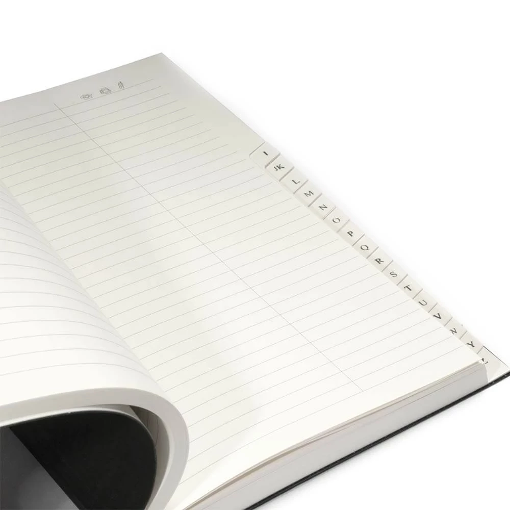 Refill Adressbuch A5, Schwarz