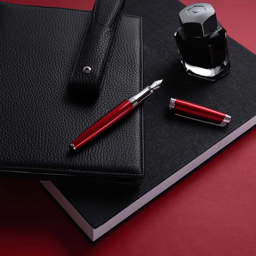 Caran d'Ache Füllfederhalter Léman Rouge Carmin M-Feder