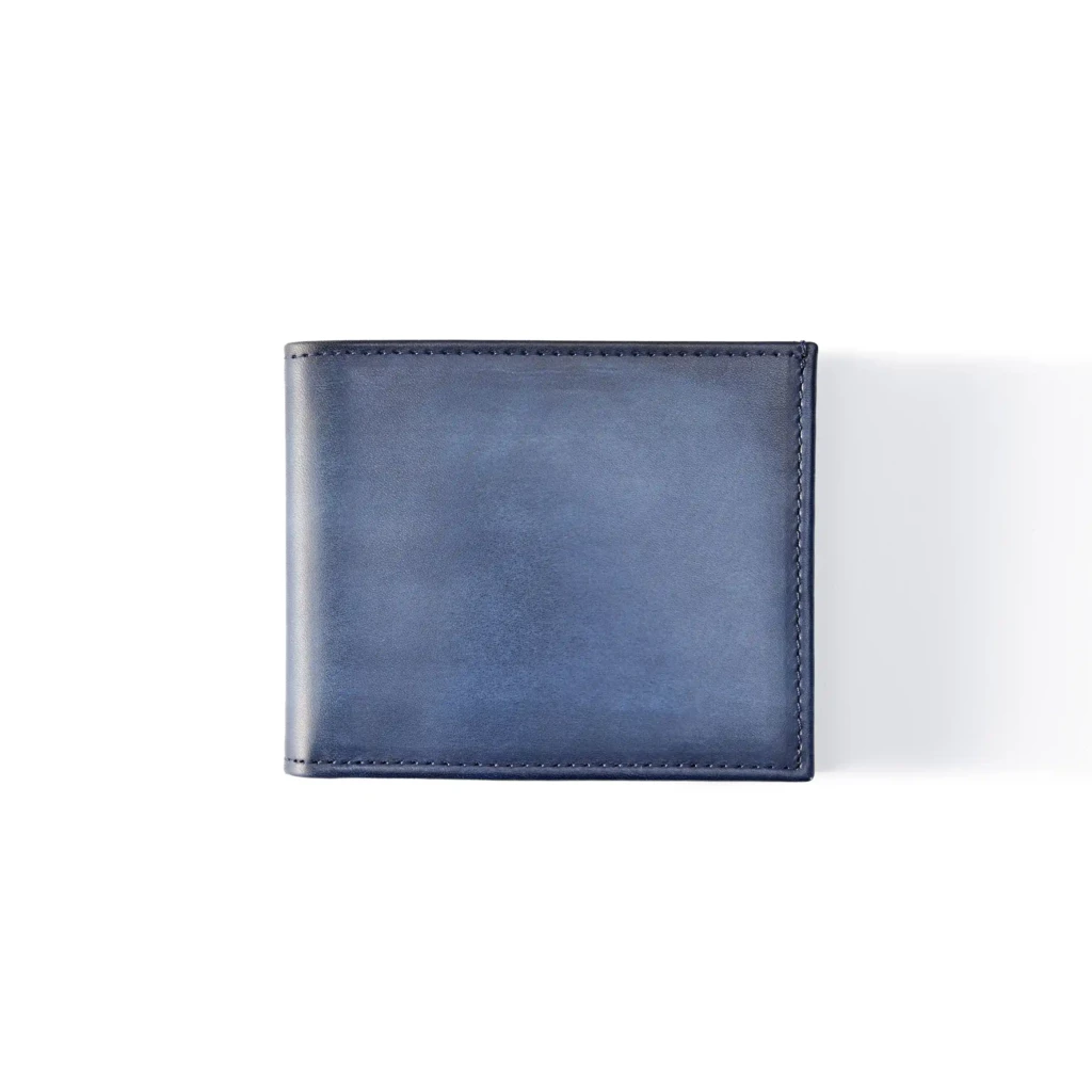 Portemonnaie für Karten Porto Cervo Leder Blau