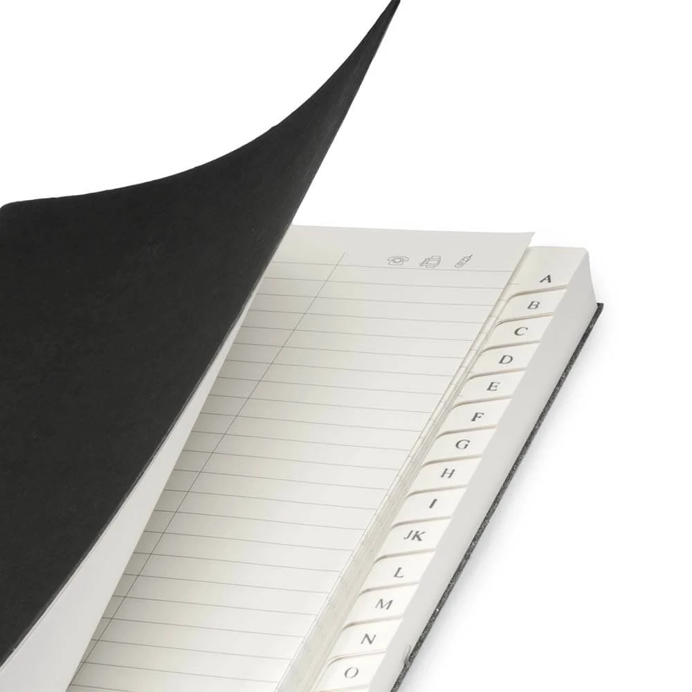 Refill Adressbuch A5, Schwarz