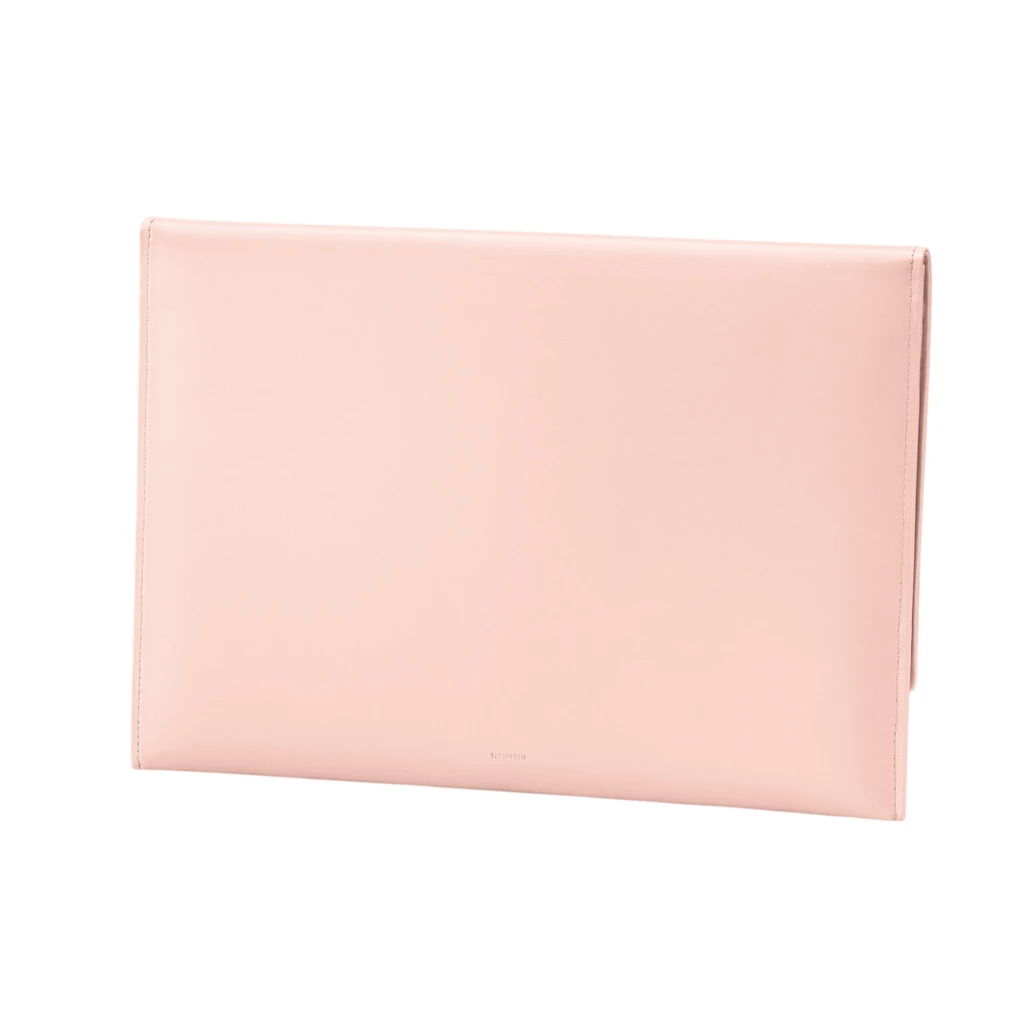 Treuleben Laptoptasche Leder Rosa
