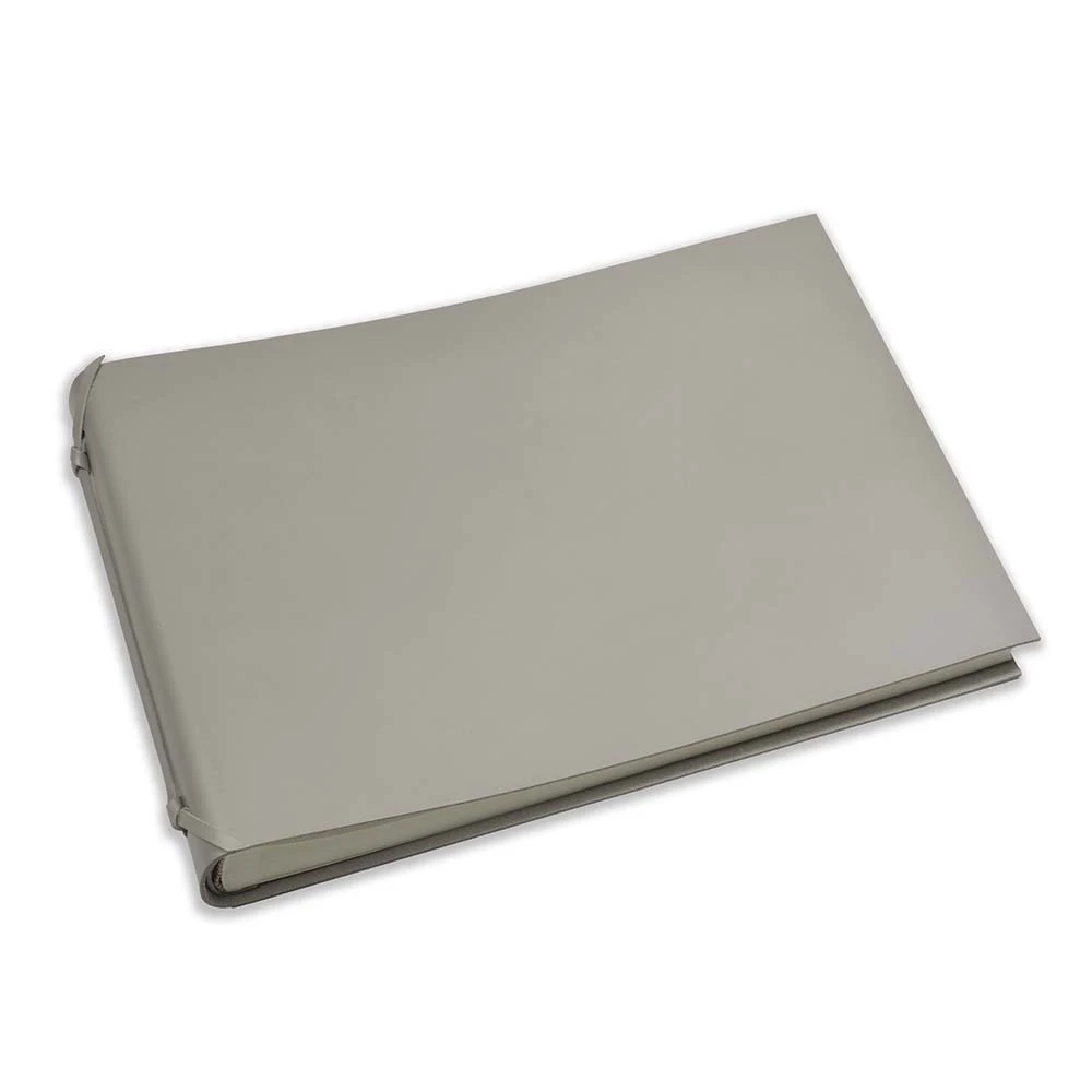 Fotoalbum 30 Blatt Leder Taupe