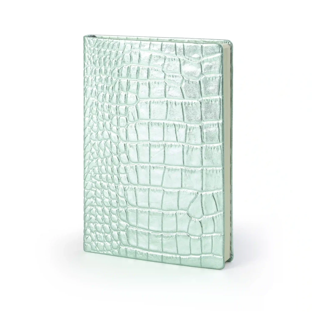 Notizbuch A5 Liniert Wild Leder Mint