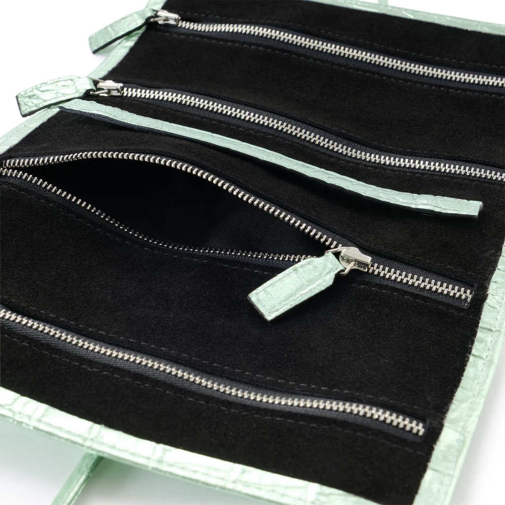 Schmuckrolle Wild Leder Mint