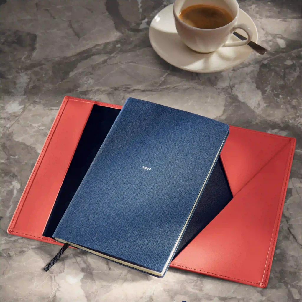 Treuleben Journal Jacket Leder Rot