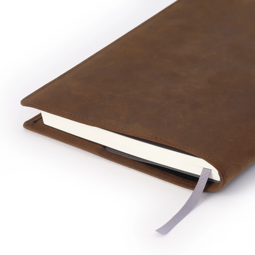 leder_buchhuelle_fuer_din_a5_buch_tabak_1 Buchhülle A5 Leder Tabak