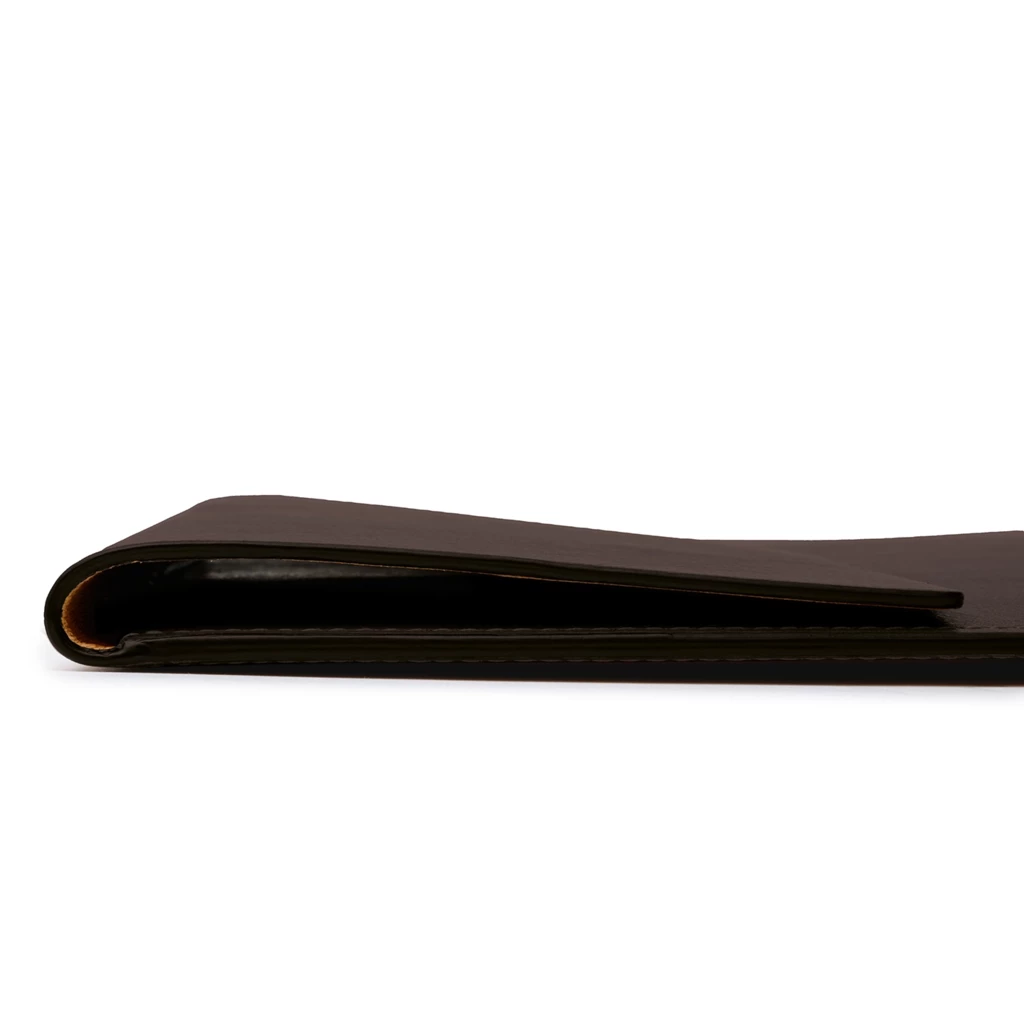 LEGENDÄR Laptophülle "SLYMM" Leder Schwarz