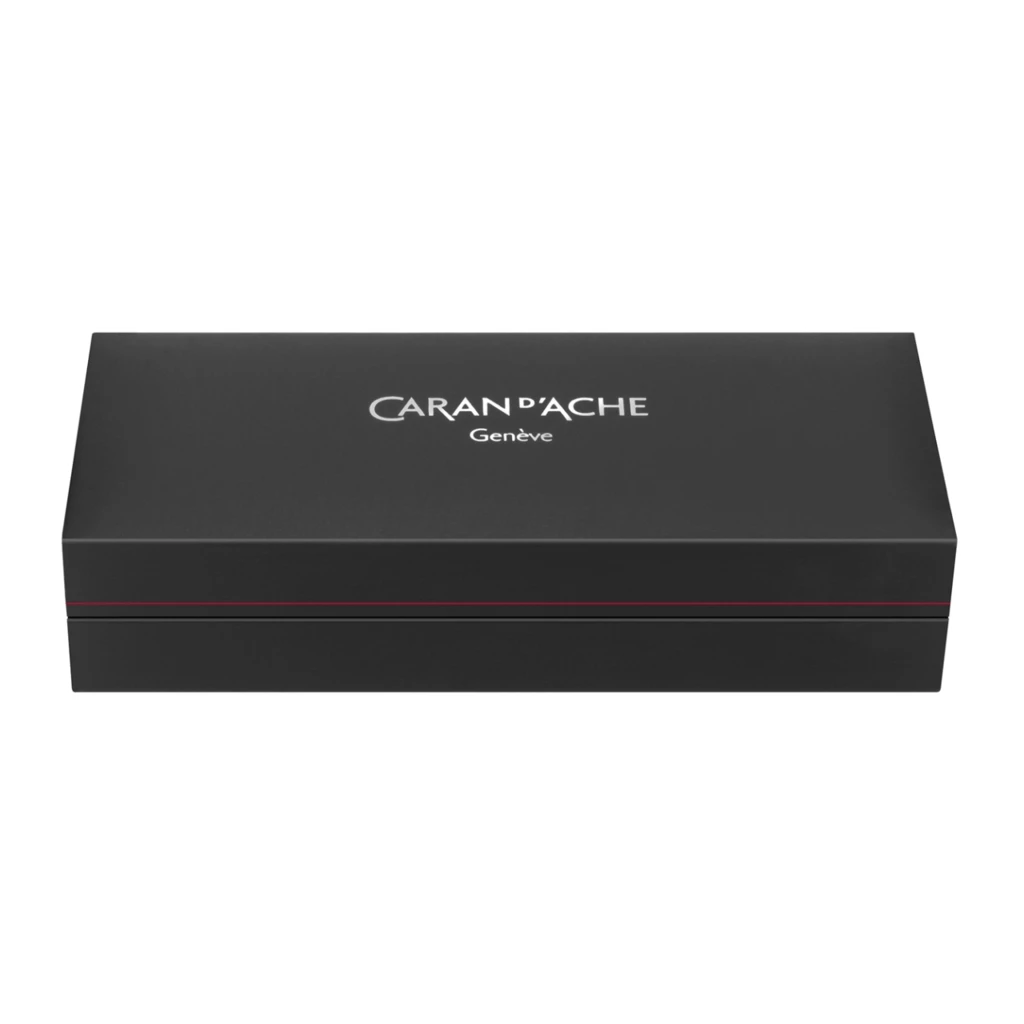 Caran d’Ache Tintenroller Léman Grand Bleu Rhodiniert
