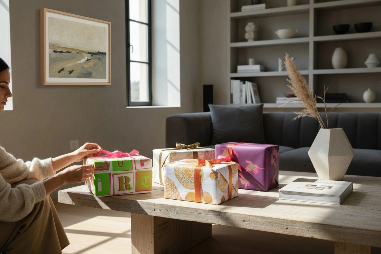 Geschenke Papier 